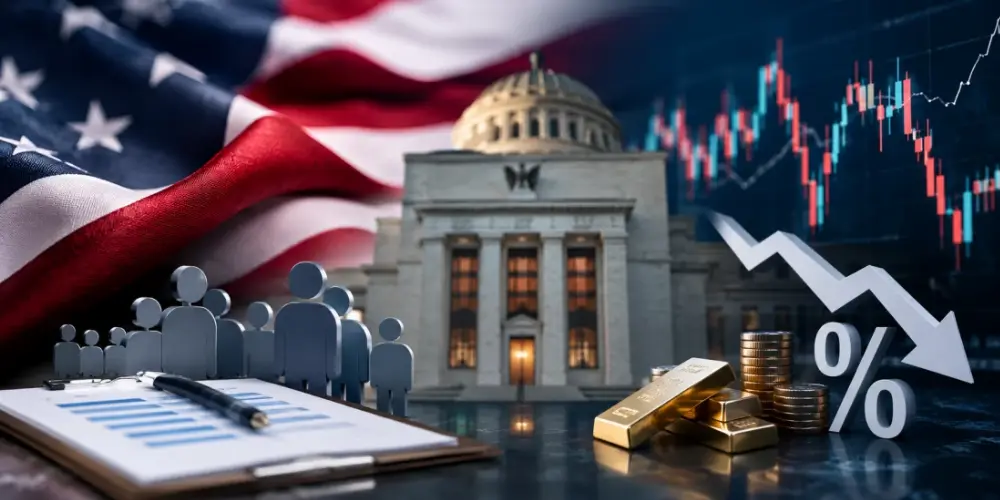 بيانات التوظيف الأميركية تقلب الموازين.. تراجع رهانات خفض الفائدة وضغوط على الذهب